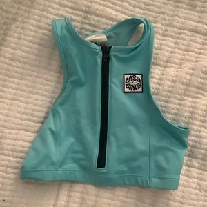 NWOT H&M | lazy wave bathing suit top